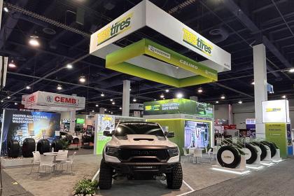 芒果体育股份SEMA SHOW大放异彩，彰显中国轮胎智造实力